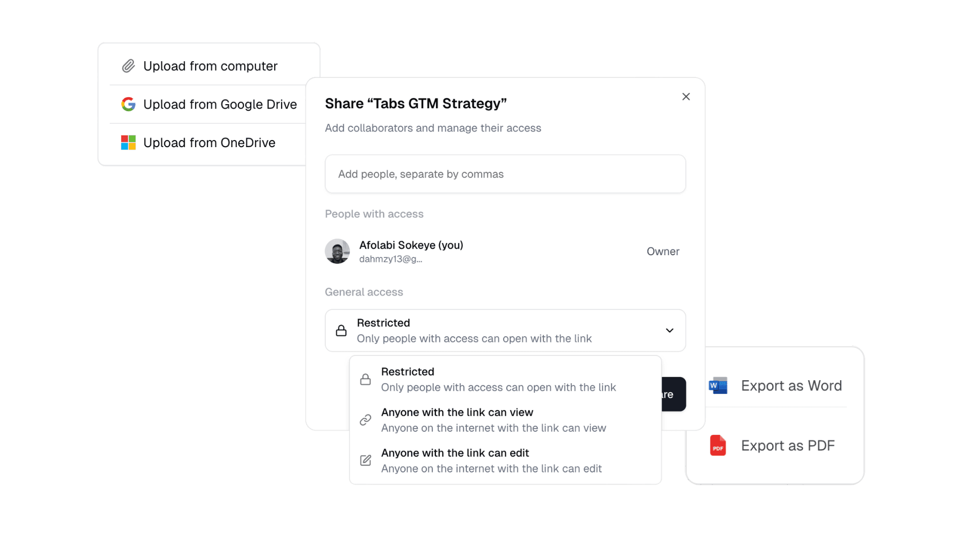 Collaborate and Access documents with ease